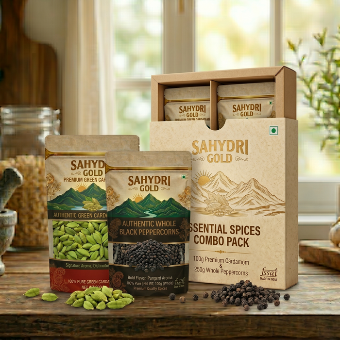 Premium Cardamom & Whole Black Pepper Combo Pack
