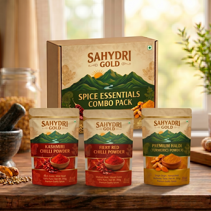 Essentials Spice Combo Pack – (2 types Chilli & Turmeric)