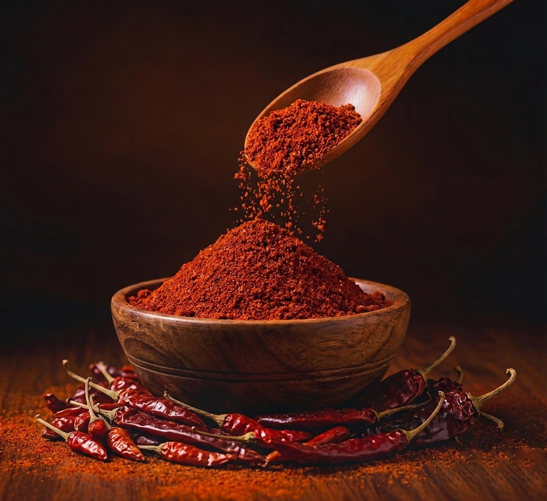 Kashmiri Chilli Powder – Rich Color, Mild Heat