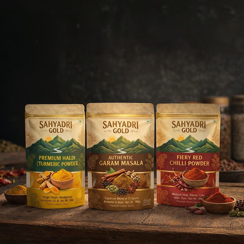 Luxury spice banner